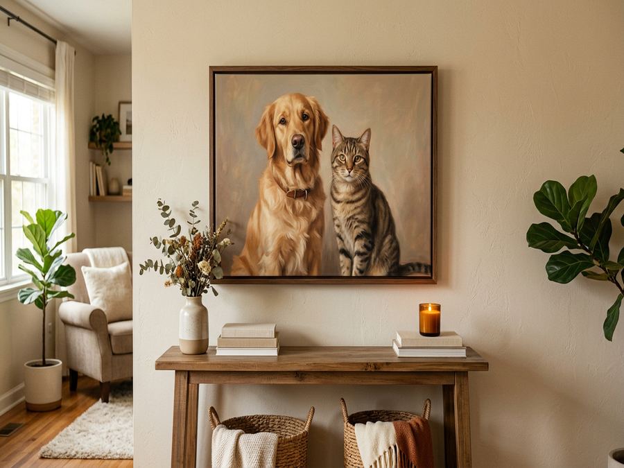 Duo Pet Portrait Set
